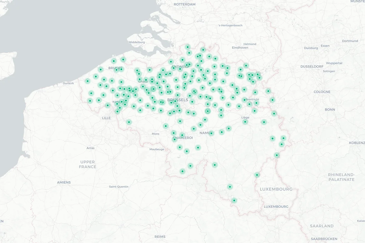 Aveve location map