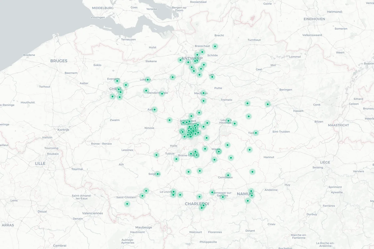 Brico location map
