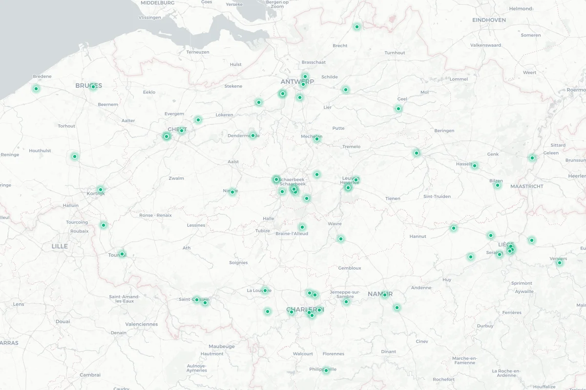 Burger King location map