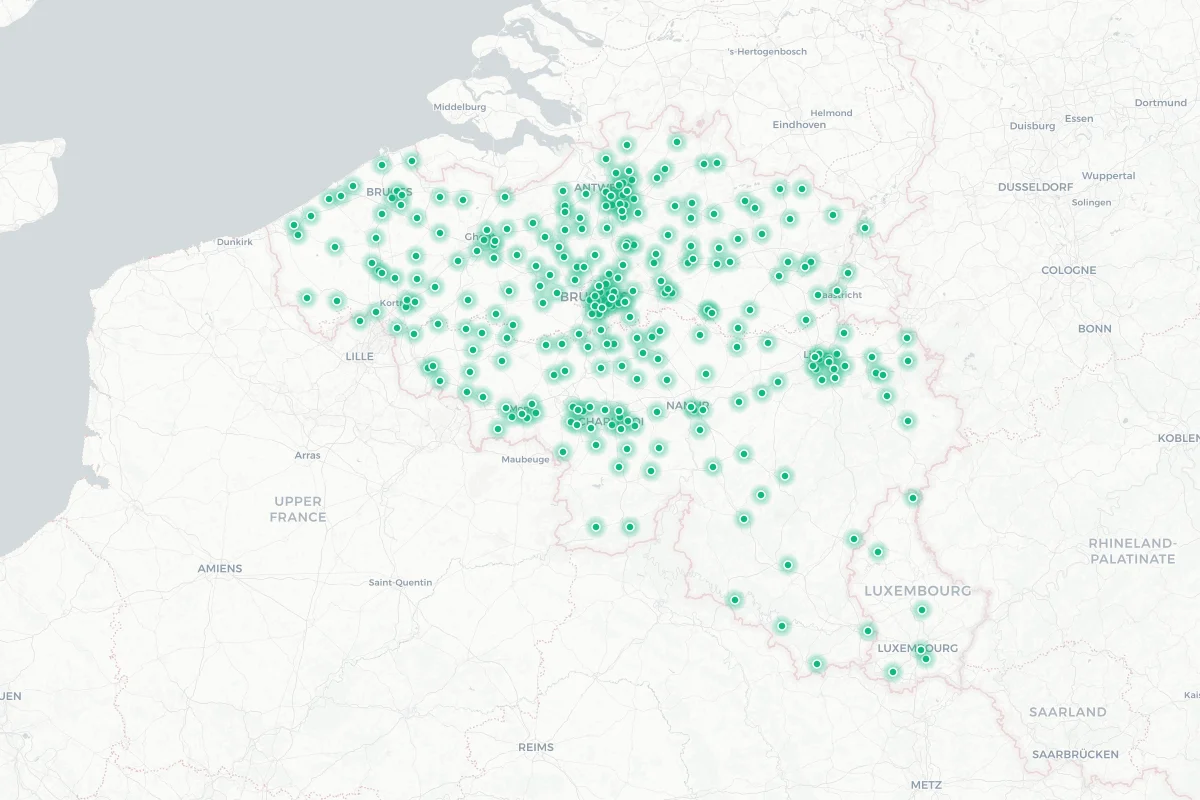 Colruyt location map