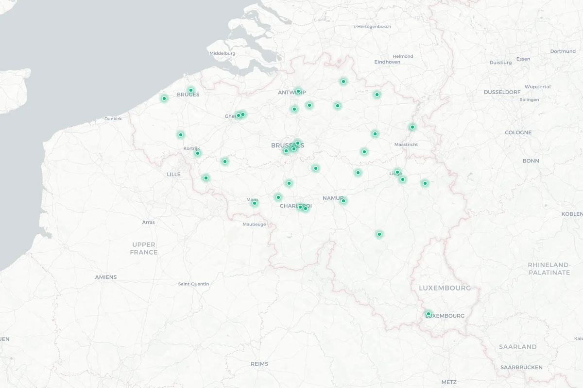 Decathlon location map