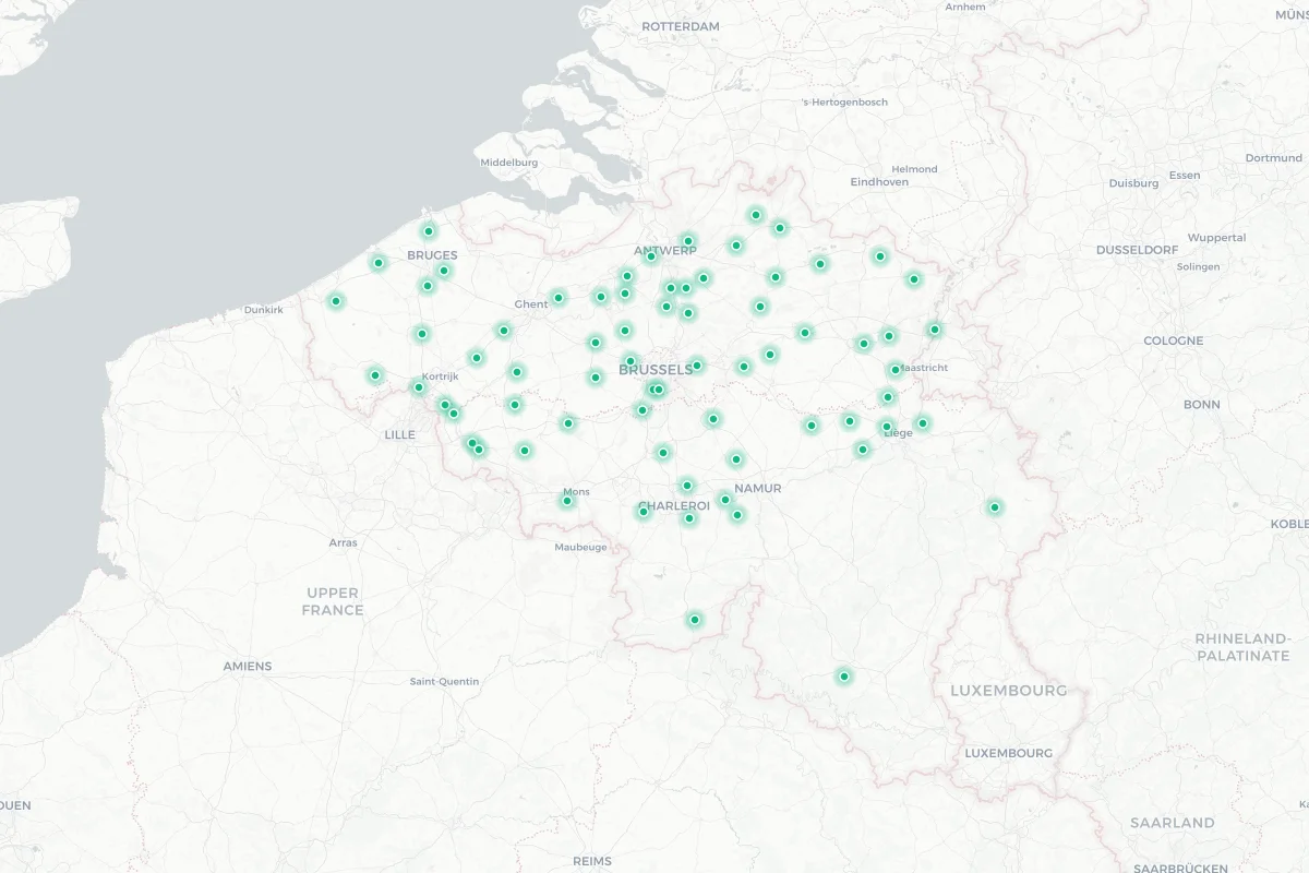 JYSK location map