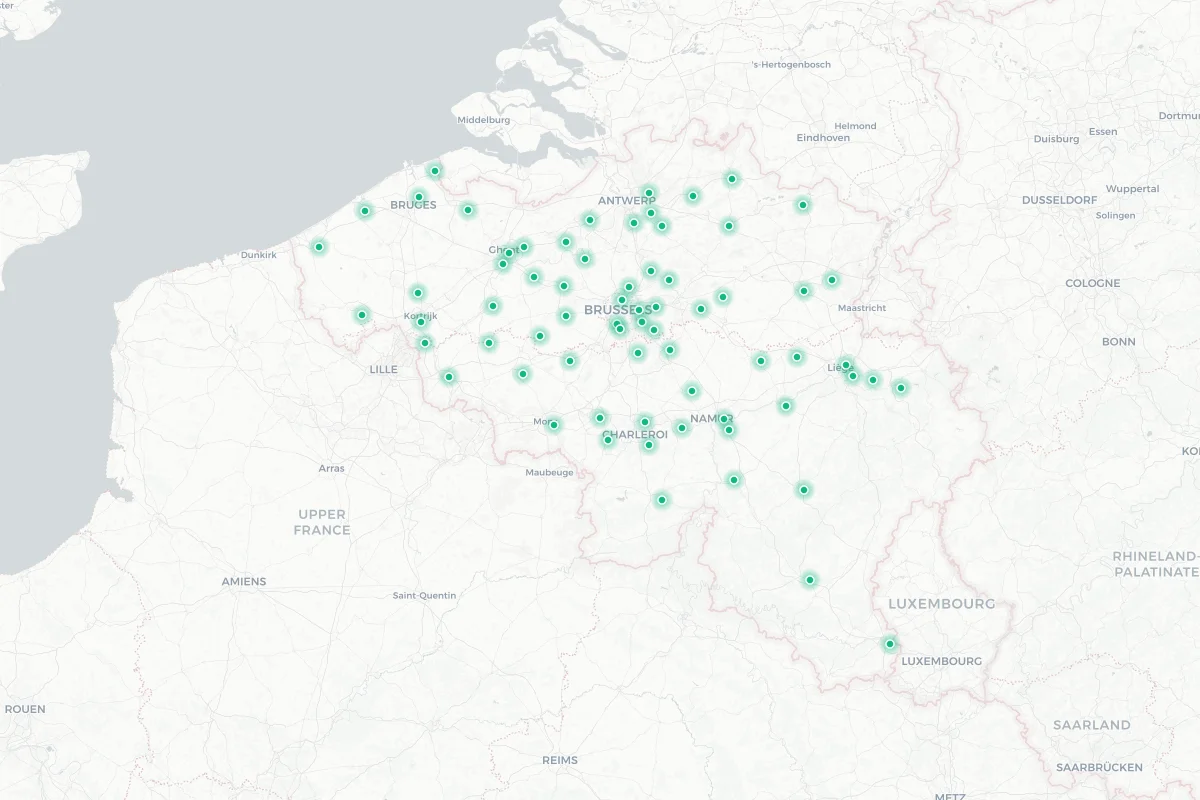 Krëfel location map