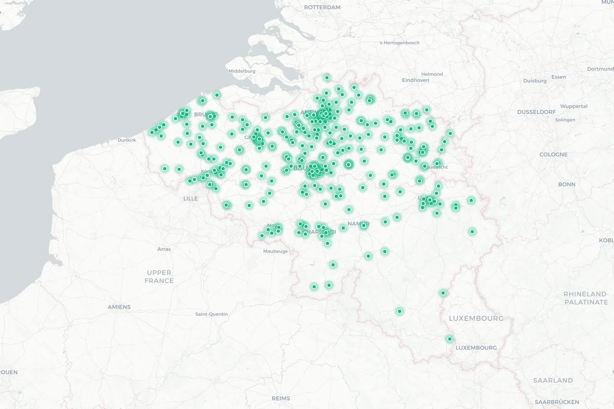 Kruidvat location map