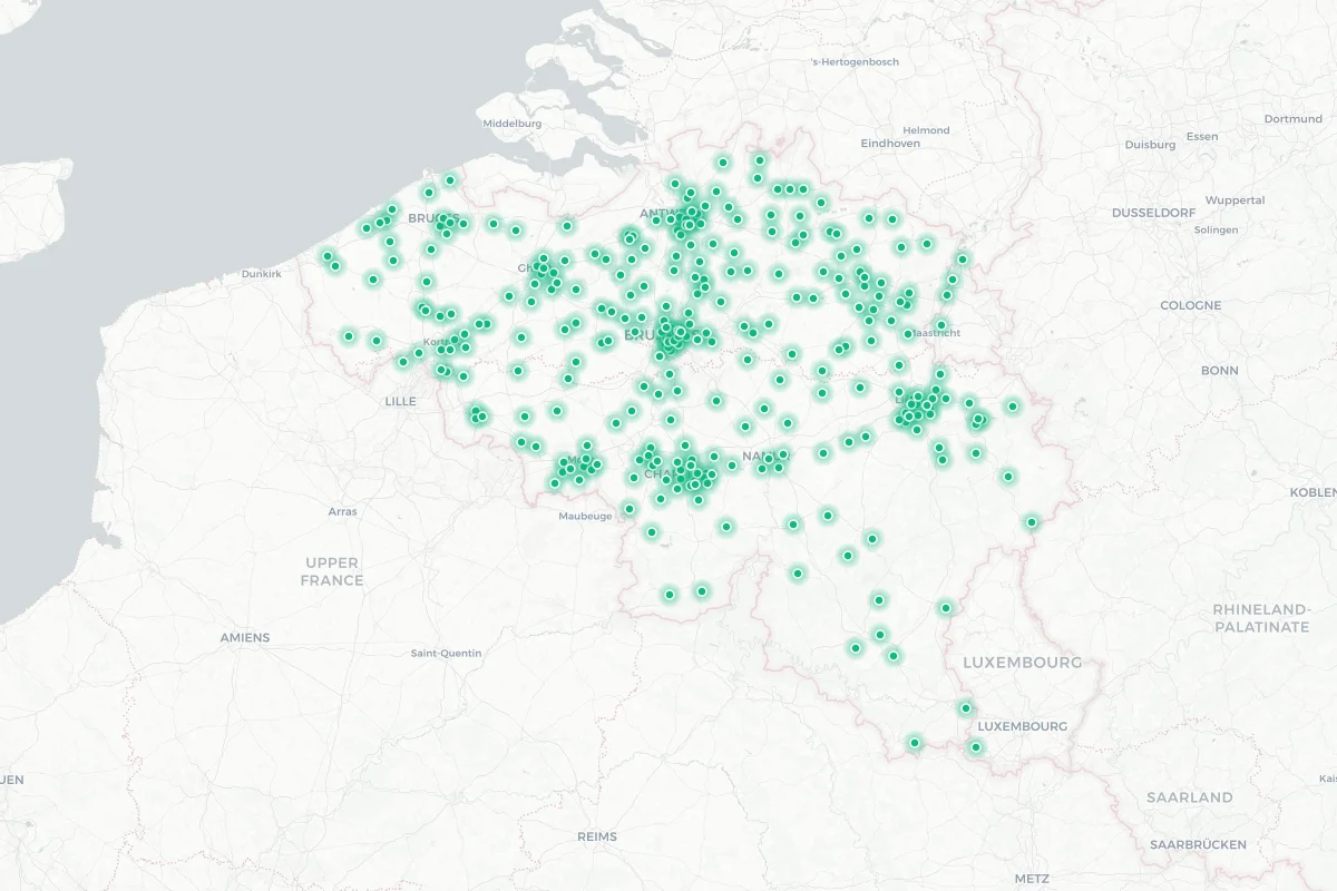 Lidl location map